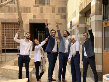 Construction engineering students 'build on Mars'